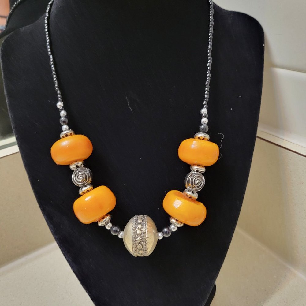 Antique Berber Moroccan Necklace.